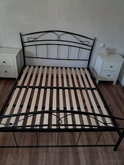 Manželská kovova postel - 5