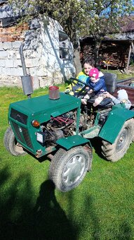Malotraktor domácej výroby s príslušenstvom - 5