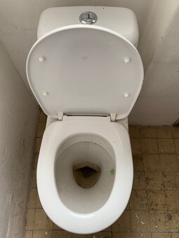Záchod biely Toaleta WC - 5