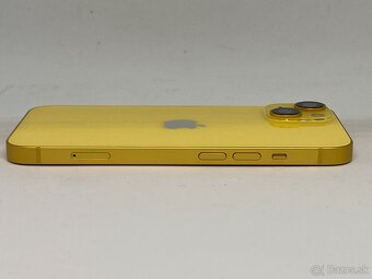 IPHONE 14 YELLOW 128GB ZÁRUKA - VEĽMI PEKNÝ STAV - 5