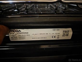 Mora elektrický sporák - 5