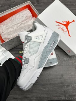 Jordan Air Jordan 4 Retro "White Oreo" Tenisky - 5