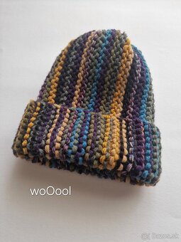 SET vlnených čiapok STRIPS - 5