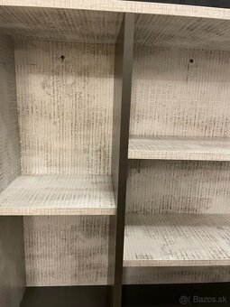 2x regalova polica/kniznica do detskej izby alebo pracovne - 5