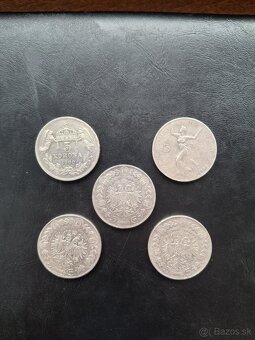 Strieborné mince RU a Rakúsko - 5