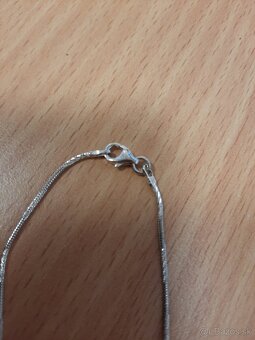 Strieborna retiazka s priveskom - 5