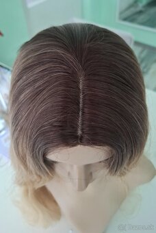 Blond ombre vlnitá parochňa - 5