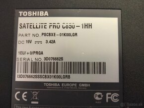 predám základnú dosku z notebooku Toshiba satellite C850 - 5