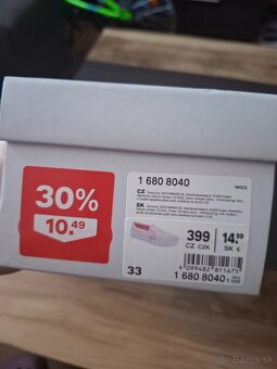 Prezuvky našuchovačky 33 dievča - 5