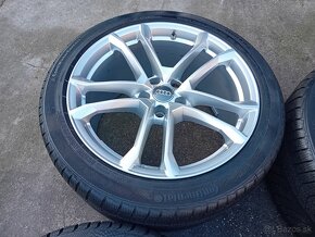 19" ALU 5x112 or AUDI R8 dvojrozmer, zimné pneu ako nove TO - 5