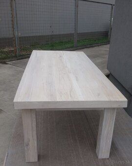 Stôl jedálenský – 75 x 240 x 101 cm ( v+ d + š ) . - 5