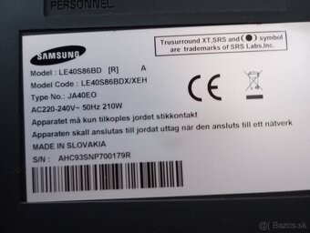 Tv Samsung 40", 101cm - 5