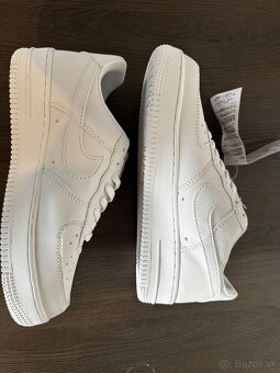 EU40 Tenisky Nike AirForce 1 White Low - 5