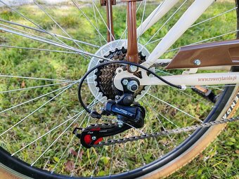 Dámsky Retro Bicykel LAVIDA Krémový 28" - 5