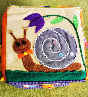 Predám textilnú kocku handmade - 5