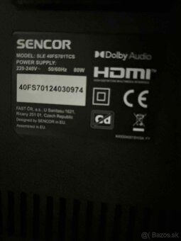 Televízor Sencor - 5