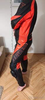 Dainese Pánska Moto Kombinéza 100% Koža 2 Diely veľ. 54 - 5