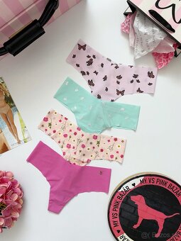 Victoria’s Secret Pink tanga nohavičky XS - 5