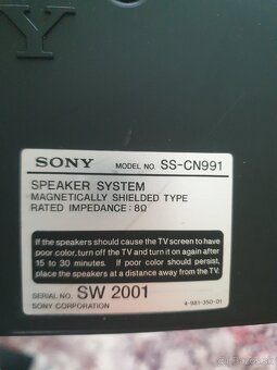 Reproduktorový system Sony SS-L80/L80H/L100V/L100VH - 5