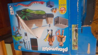 Dračia pevnosť-playmobil r 2001-50eur, tábor 15eur - 5