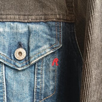 Replay džínsová bunda MV800 denim jacket riflovka XL - 5