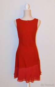 Červené spoločenské šaty - 5