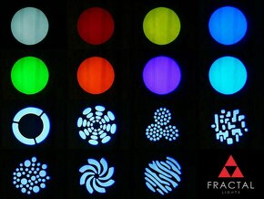Fractal Lights Mini Led Gobo Spot 30W Otočná hlava - 5