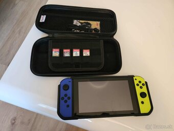 Nintendo Switch + Ovládače + 17 hier (fyzické a účet) - 5