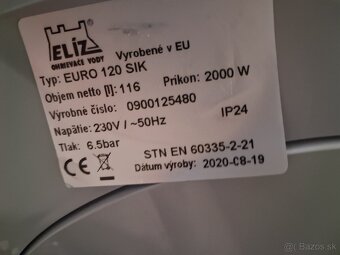 Elektrokotol 9 kw +bojler 120 - 5