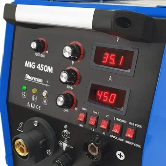 Zváračka CO2 MIG 450M Sherman – 450A - 5