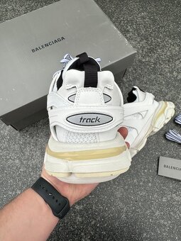 Balenciaga track white black tenisky - 5