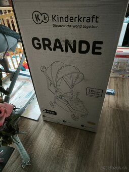 Nový športový kočík Kinderkraft Grande Black - 5