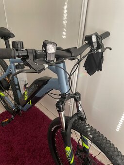 Horský elektrobicykel E-ST 100 modrý XL - 5
