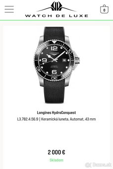 Longines Hydroconquest 43 mm Automatic - 5