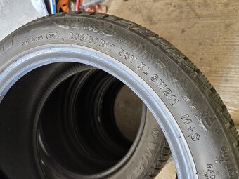 4x zimné pneu 205/50r17 - 5