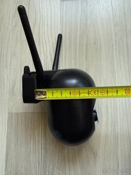 Vonkajsia cierna mini wifi bezpecnostna kamera 4MPX - 5