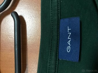 NOVÉ GANT originál vojenská zelena pánske tricko L/XL - 5