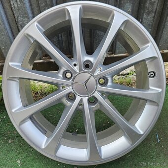 Prakticky nové, originál disky Mercedes - 5x112 r17 - 5
