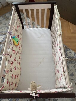 Detská drevená postieľka - 5