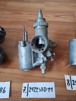 Karburátory Pérák, kývačka, panelka, californian, skůtr, atd - 5