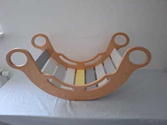 Elis design- drevená montessori hojdačka - 5