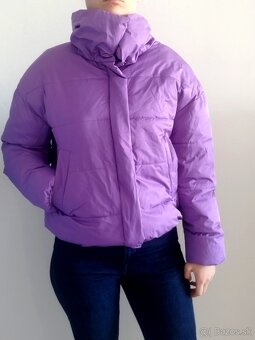 Dámska bunda puffer zn. Cropp. L/40 - 5