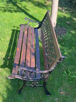 Vintage lavička - 5