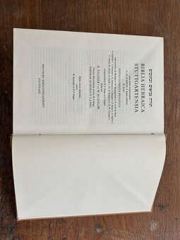 Biblia Hebraica Stuttgartensia - 5