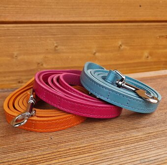 KOŽENÉ VODÍTKÁ A OBOJKY – RUČNÁ VÝROBA - 5