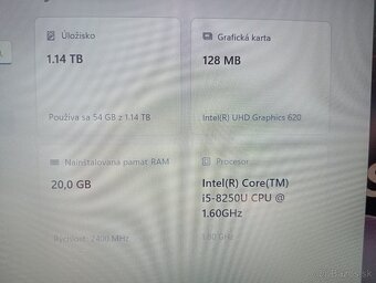 predám Lenovo V330 , Intel® Core™i5, 20gb ram , Win 11 - 5