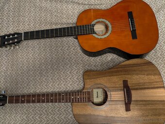 Predám gitaru Ibanez V40WSCE-OPB - 5