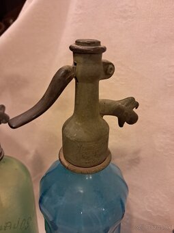 Zberateľské starožitne sifónky - 5