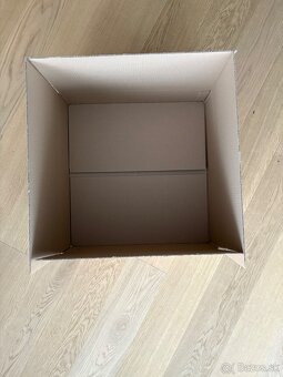 Predám kartónové krabice 2 rozmery - 5