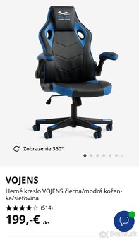 Herne kreslo VOJENS - 5